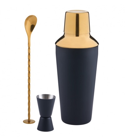 3pc Cocktail Shaker Set